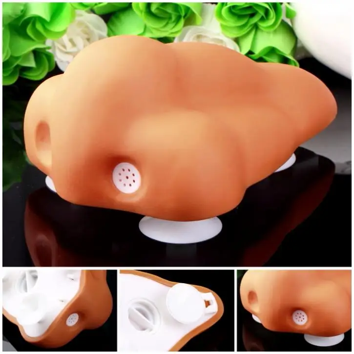 

1pcs Nose Bathroom Shower Soap Dispenser Suction Hooks And Sanitizer Dispenser for Bathroom with Suction Hooks novelty Brand New
