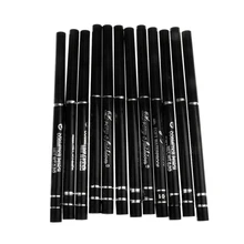 12 шт. черные косметические водонепроницаемые тени для век подводка для глаз карандаш для макияжа Ручка длительная