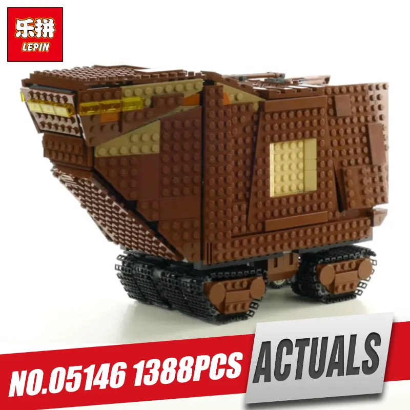 

Lepin 05146 Star Plan Wars series Legoinglys 75059 Force Awakens Sandcrawler Model Building set Blocks Bricks Toys Children Gift