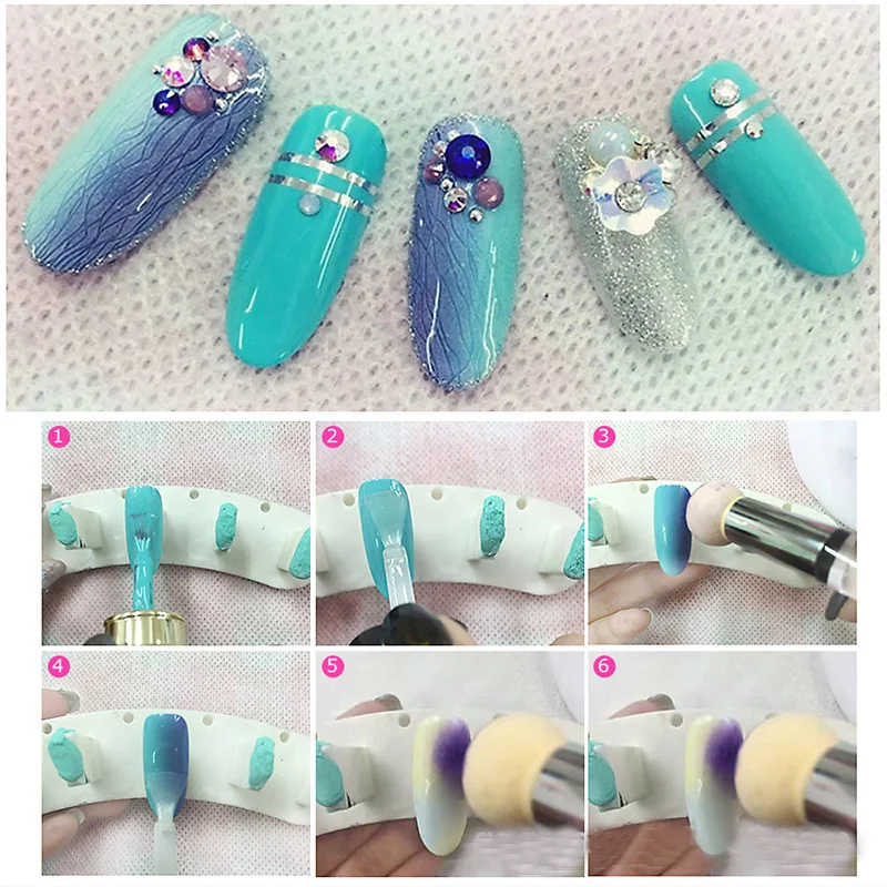 Sponge-Heads-Brush-Sharp-Round-Replaceable-Powder-Brush-Shade-Gradient-Pen-Nail-Art-Tool-UV-Gel (4)