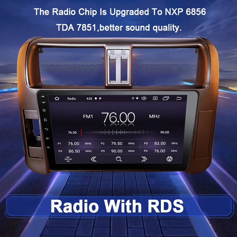 Sale Funrover android 9.0 2.5D+IPS car radio For Toyota Prado 150 2010-2013 dvd gps navigation navi stereo Multimedia player RDS BT 3 Sale Funrover android 9.0 2.5D+IPS car radio For Toyota Prado 150 2010-2013 dvd gps navigation navi stereo Multimedia player RDS BT 3