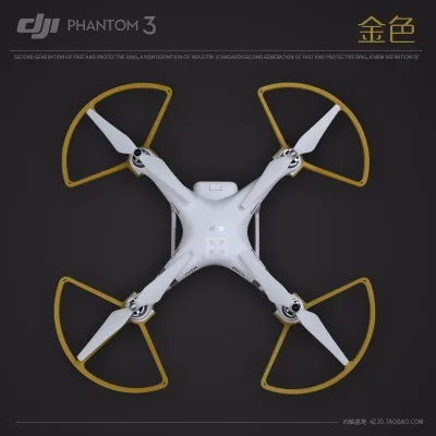 Snap On/off Prop Guards For DJI Phantom All Versions Phantom 3 Professional Advanced Tool Quick Disconnect Propeller Protector