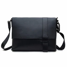 Crazy Horse leather men bag men messenger bags leisure shoulder genuine leather men’s travel bag Crossbody Bags briefcase LI-648