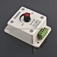 DC 12 V 8A светодиодный диммер, переключатель световой модулятор с регулируемой яркостью для селфи светодиодный пульт дистанционного управления и 5 шт./лот