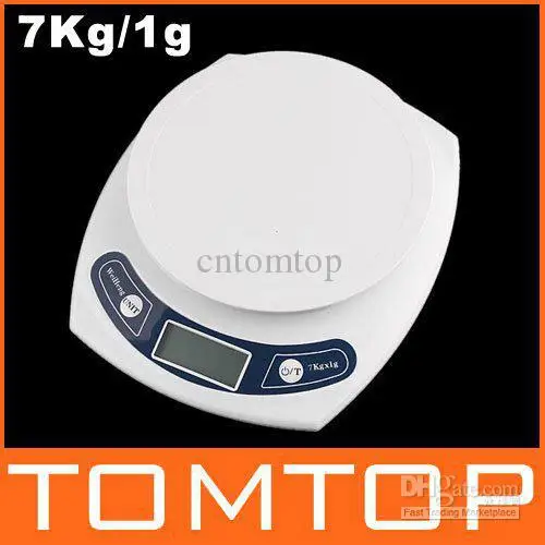 7Kg/1g electronic Scales kitchen Weighing scale WH series multi-unit white for food weighing H4026 | Инструменты