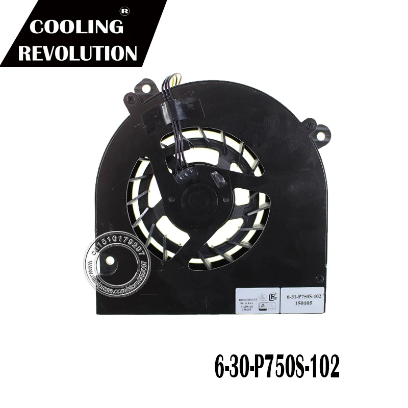 Новый вентилятор для Clevo P750ZM-G P870DM-G P750ZM P770ZM-G P775DM DM2 DM3 охлаждающий процессора P775DM-G