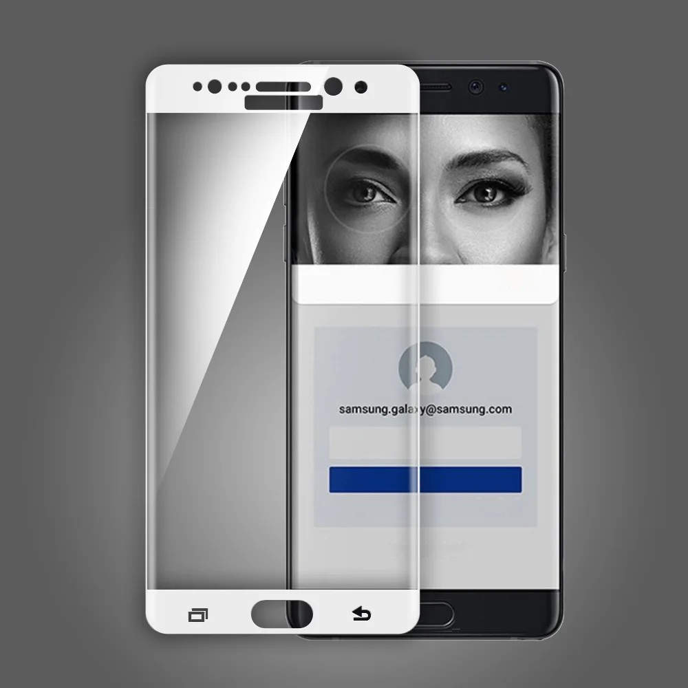 Для samsung Galaxy Note FE Fan Edition покрытие полное покрытие закаленное стекло протектор экрана для samsung Galaxy Note7 HD пленка