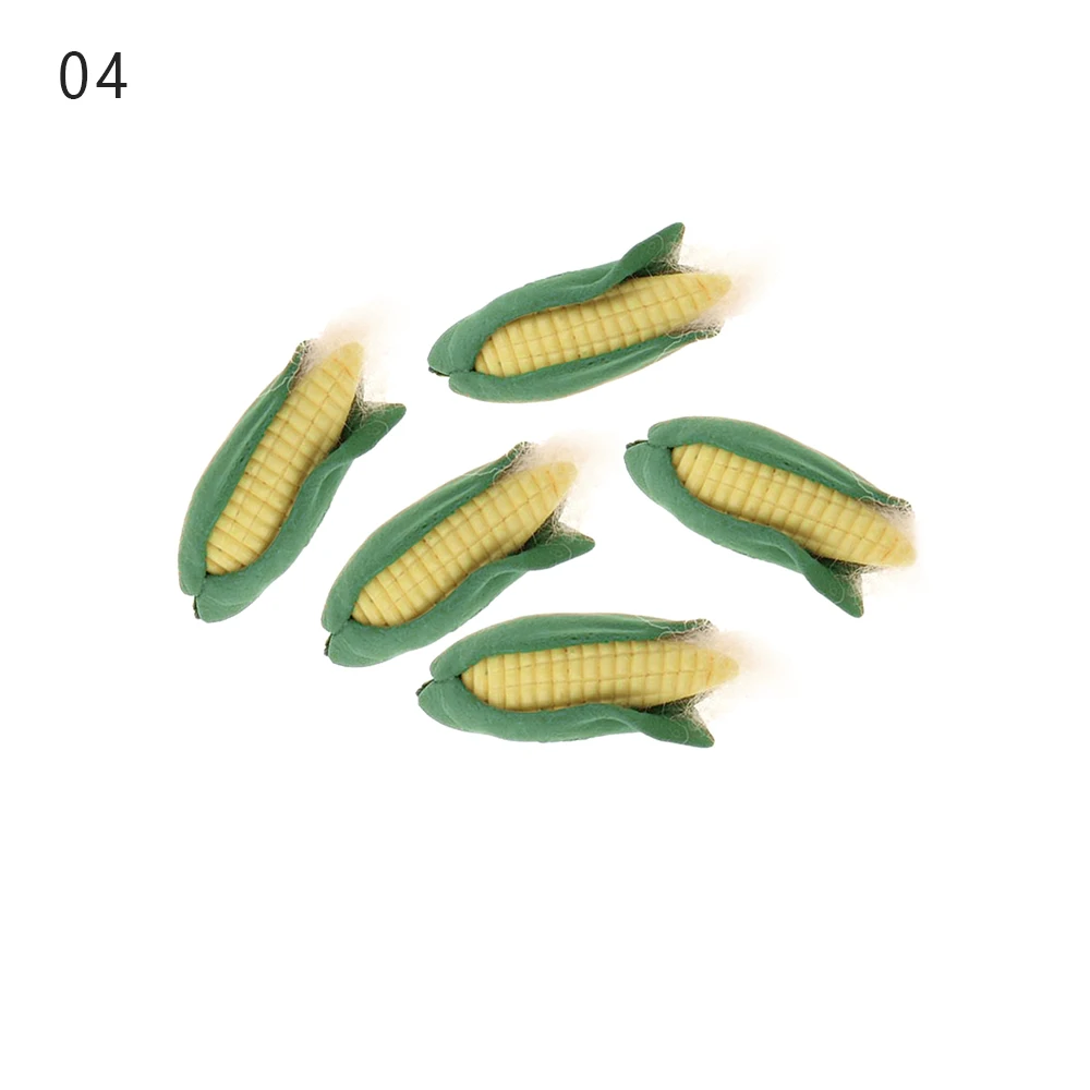 Dollhouse Miniature corn on the cob in 1:12 scale Polymer Clay