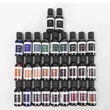 29 цветов 30 мл американский импортный кожаный спиртовой КРАСИТЕЛЬ Diy ручной работы растительного дубления кожи краситель