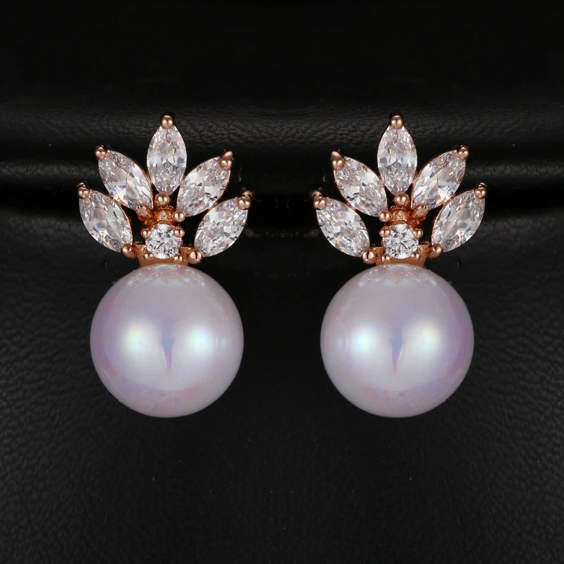 2017 Z Lindo Color de La Astilla Micro incrustforma Stud pendipendipara El Party Women Moda Joy|joying| |
