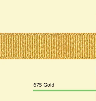 

1" inch (25mm) silver glitter Gold grosgrain ribbon