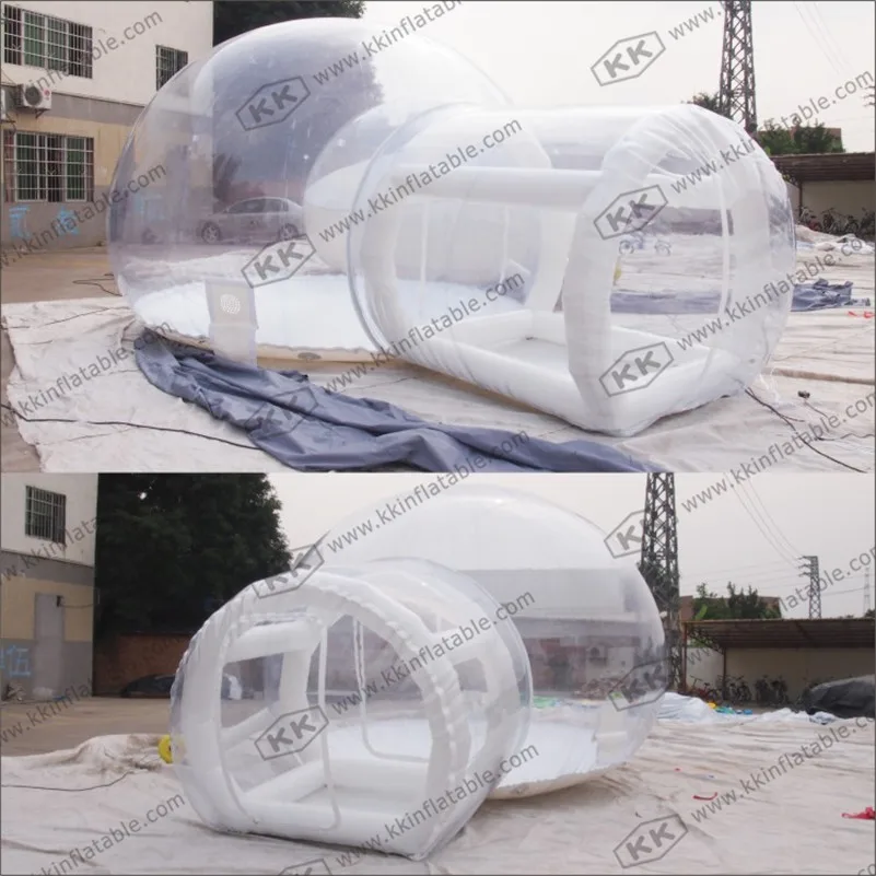 

Inflatable Outdoor Camping Tent Transparent Bubble Tent Clear Dome Tent Movable Hotel