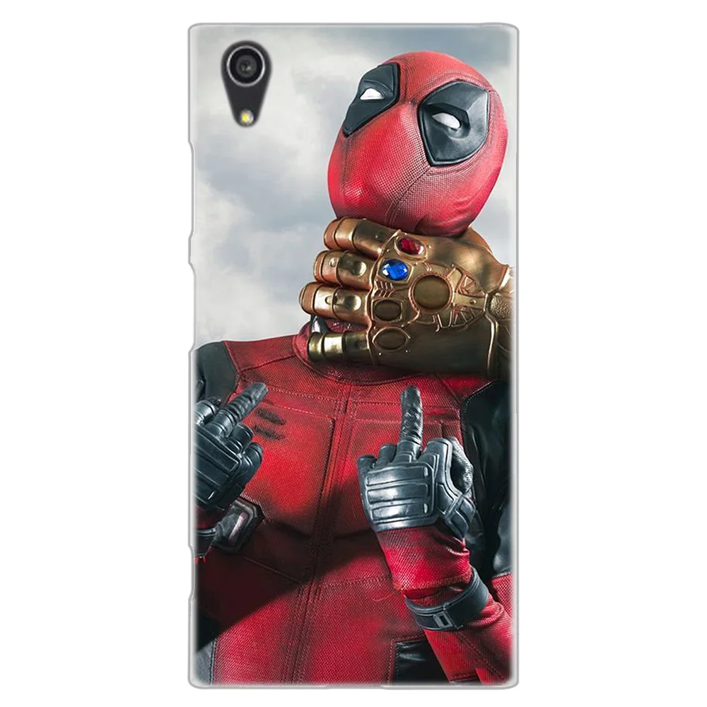 011 Модный чехол MLLSE Marvel Hero Deadpool для sony Xperia X XA XA1 XA2 Plus XA3 XZ XZ1 XZ2 XZ3 XZ4 Compact L1 L2 L3 - Цвет: 011