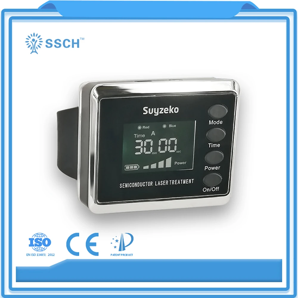 26 Diodes Red And Blue Light Lower High Blood Pressure And Diabetes Wrist Semiconductor Laser Acupuncture 26 Diodes Red And Blue Light Lower High Blood Pressure And Diabetes Wrist Semiconductor Laser Acupuncture