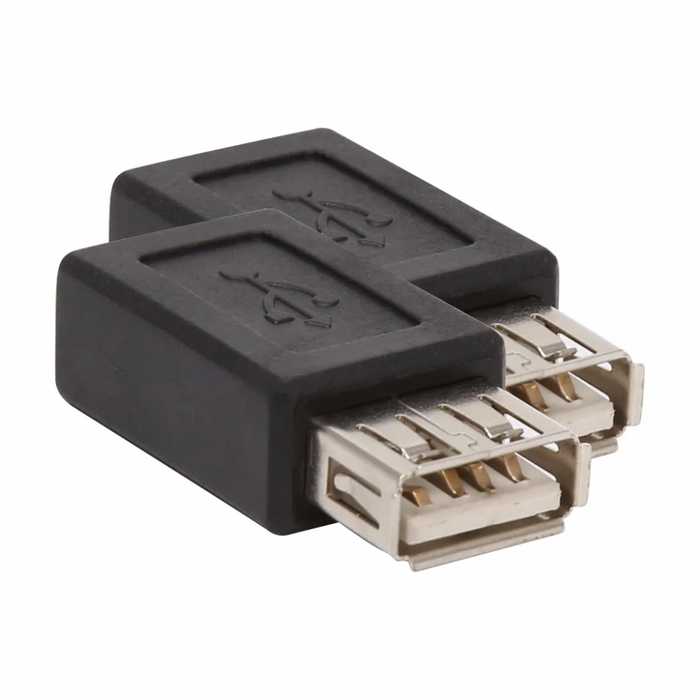 

2Pcs/Set USB 2.0 Type A Female To Micro USB Type B 5Pin Female Converter Adapter New Drop shipping-PC Friend