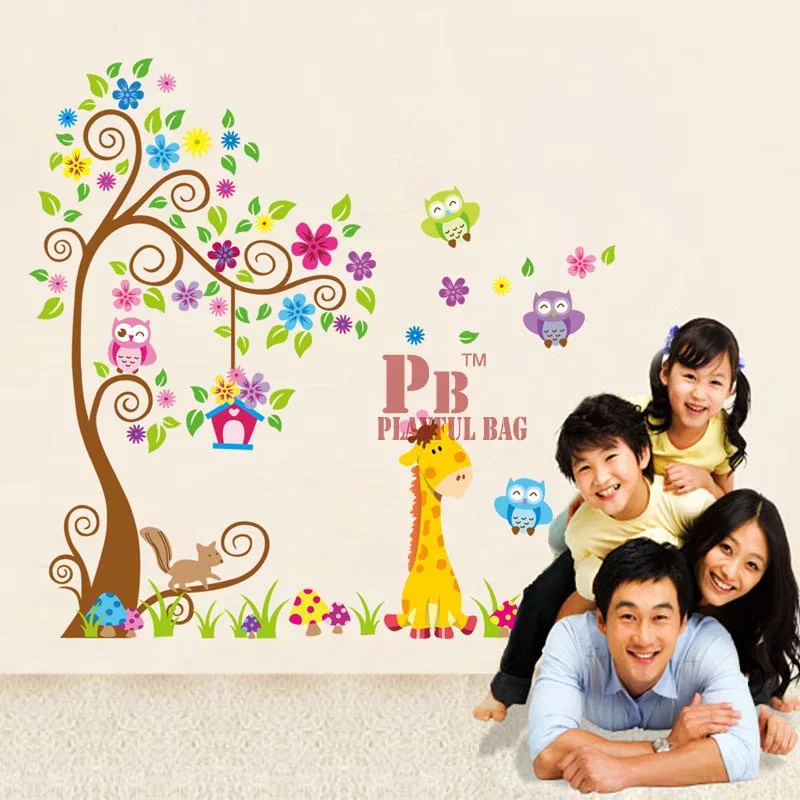 Foreign trade JM7251AB large DIY cartoon stickers children room decoration | Игрушки и хобби