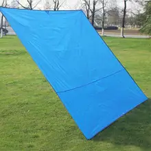 1 шт., водонепроницаемый коврик для пикника из ткани Оксфорд, уличное одеяло, портативный велариум для кемпинга, навес для палатки, дождевик, 2400*2200*5 мм/464 г