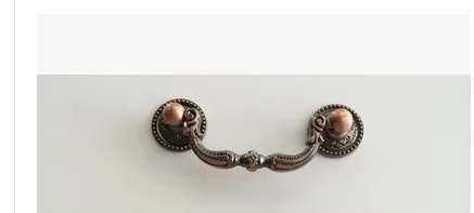 Furniture Handle & Knob Antique copper Zinc alloy  classical furniture handle style wardrobe drawer handle bucket cabinet  Furniture Handle & Knob Antique copper Zinc alloy  classical furniture handle style wardrobe drawer handle bucket cabinet