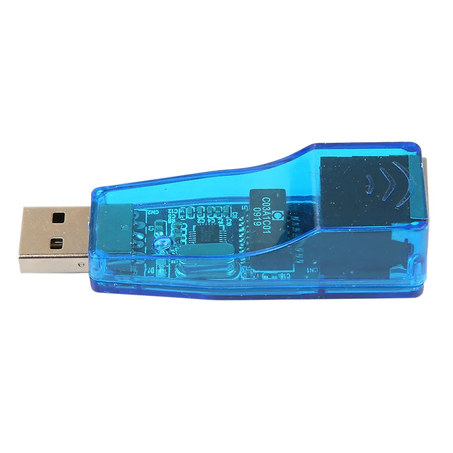 USB Ethernet RJ45 адаптер Сетевая карта Lan Лидер продаж Ethernet Внешний сетевой адаптер карт 5 Мбит для портативных ПК