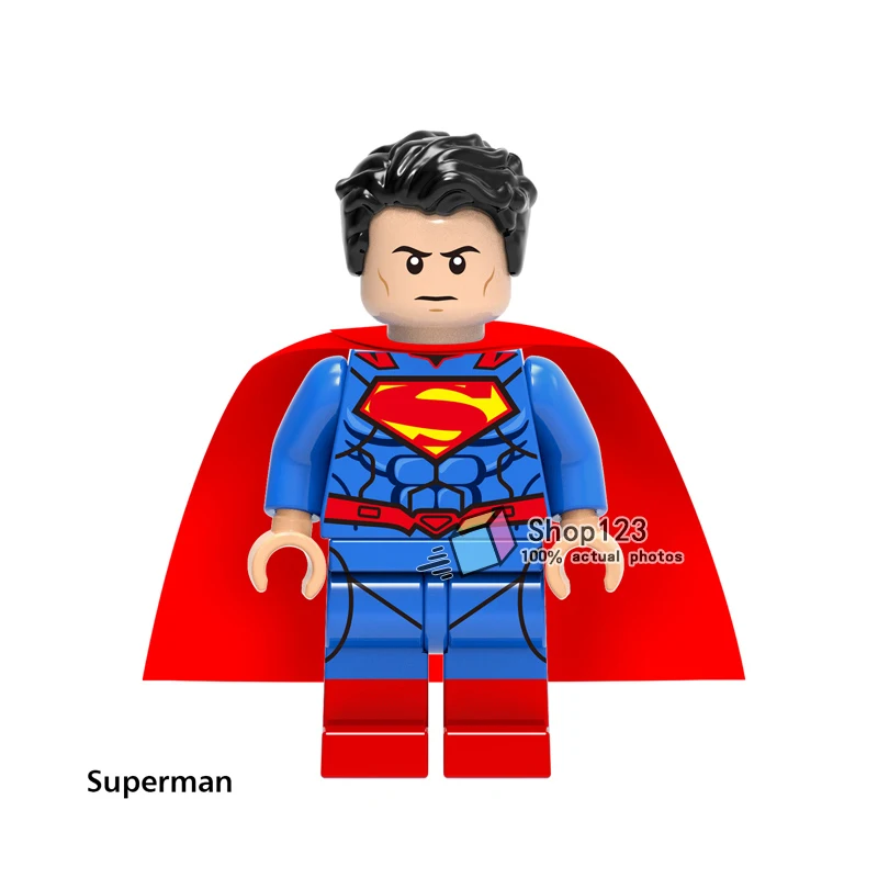 

TMGT Single Sale Building Blocks Cyborg Flash Aquaman Bizarro Wonder Woman Miracle Man Toys For ChildrenGifts X0167
