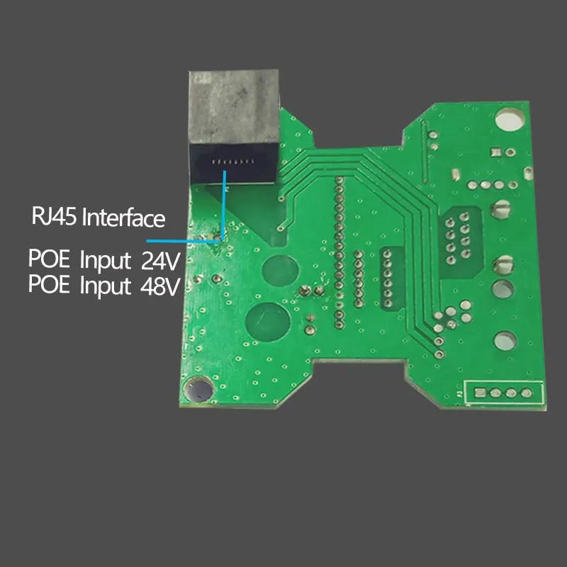 Макетная плата Поддержка RJ45 RJ11 USB порт и POE вход 12 В до 30 в для питания PD сплиттер 48 в беспроводной маршрутизатор интерфейс PCBA