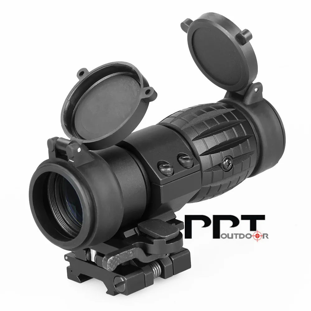 Flip para Montagem Apto para 21.2mm Visão Óptica Lupa Scope Caça Riflescope Mira Lateral Tecelão Montagem Pp1-0002 Ppt 3x 9 Esporte e Lazer