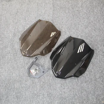 

Motorcycle Racing Windshield Windscreen Shield Screen with Mounting Bracket For Yamaha MT03 2016-2018