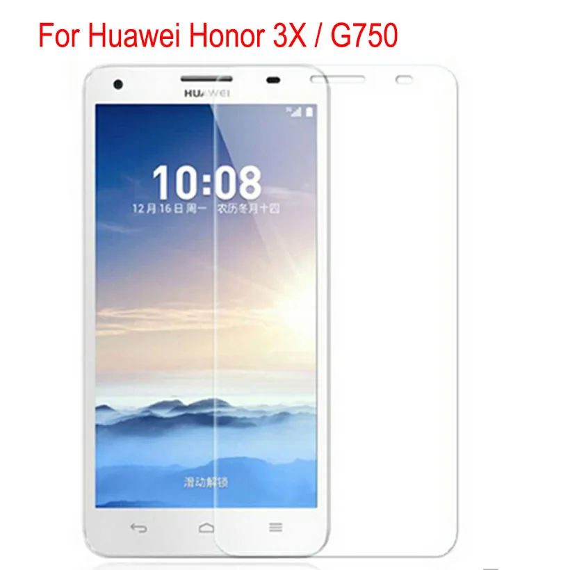 

For Huawei Honor 3X G750 G750-U10 Screen Protector Toughened Protective Film Guard 9H 2.5D Premium Tempered Glass