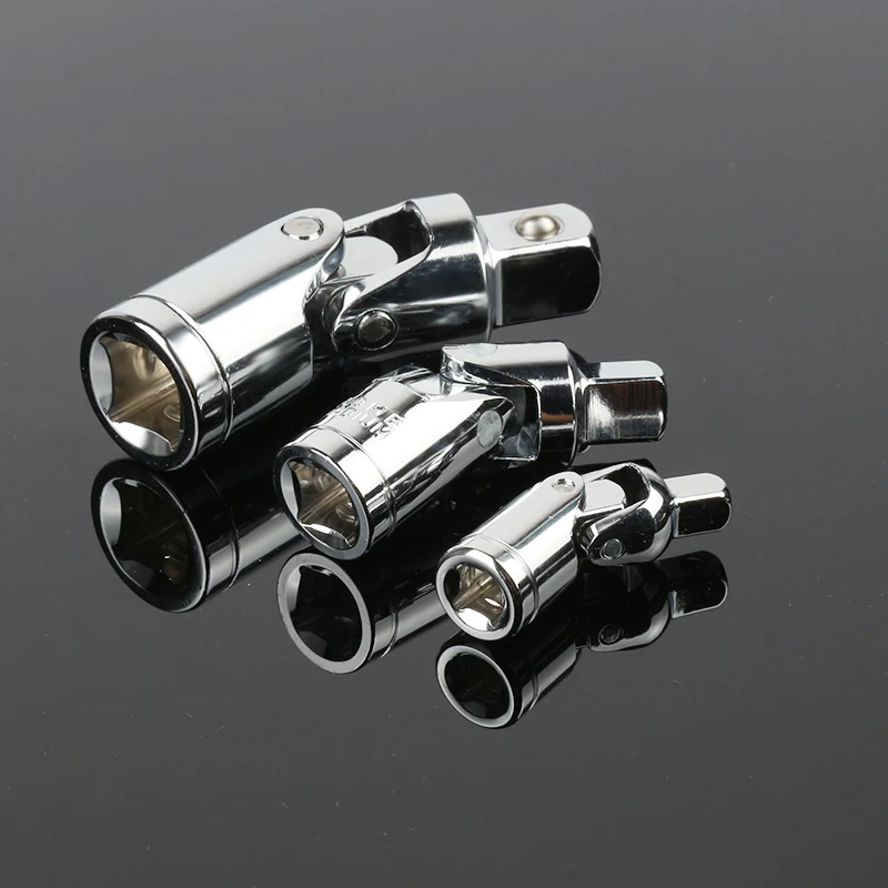 The Car Repair Hardware Tools Universal Joint Ratchet Angle Joint Extension Bar Socket Adapter 1/4