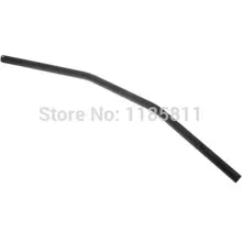 Черный Руль 7/" 22 мм для Harley Honda Yamaha Bobber Custom Chopper Kawasaki Suzuki