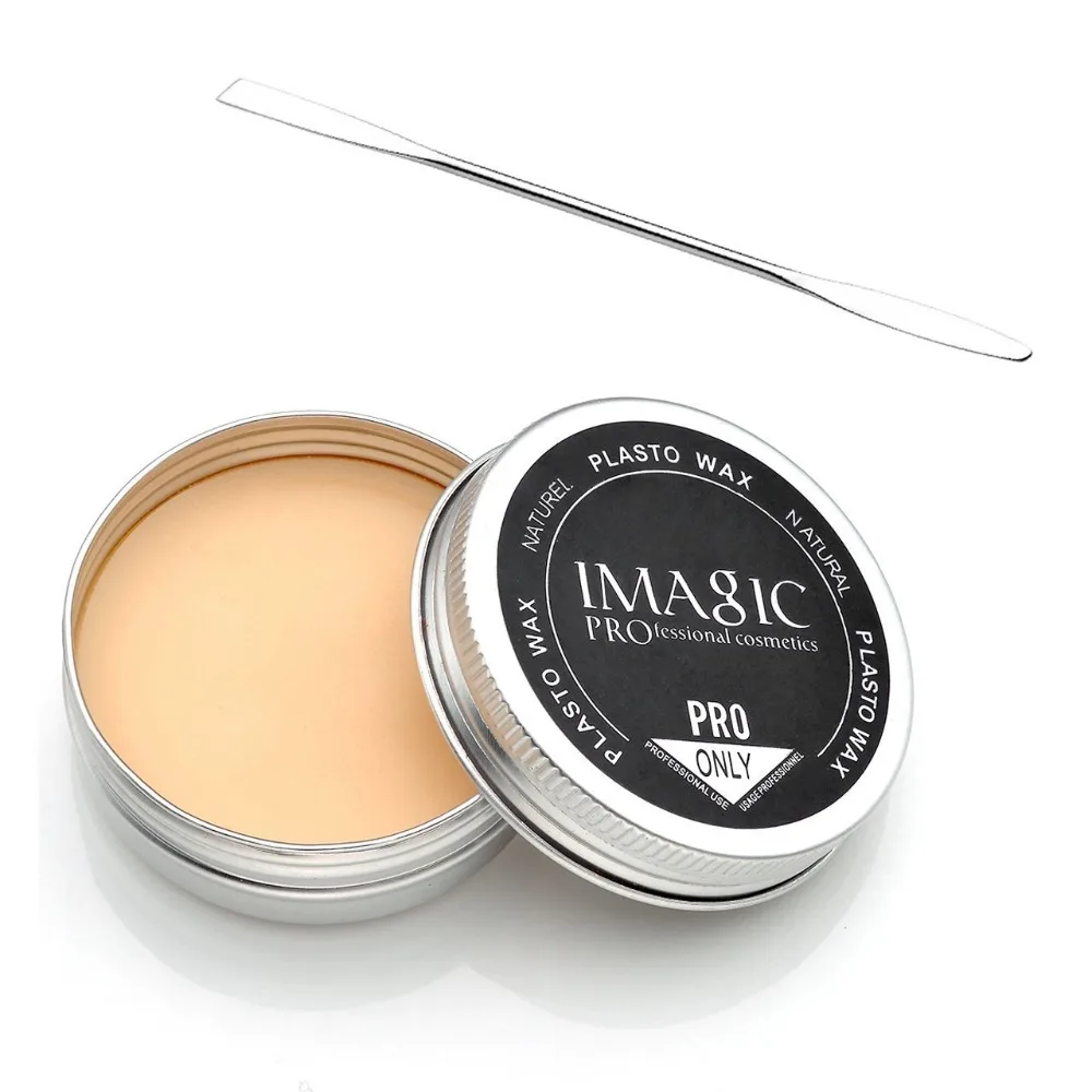 

Special Effects Stage Makeup Halloween Party Fake Wound Scars Wax + Spatula Tool - 2PC