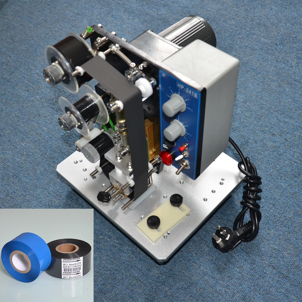 

241B type packaging machine printer on plastic bags