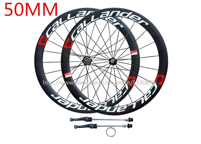 Best price at $509 Cheap 2016 carbon 38mm 50mm Road bike carbon wheels black bicycle wheels bicicleta carbon wheelset