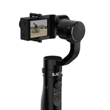 Christmas gift SJCAM 3-Axit Gimbal intelligent Control monopod tripod / suction cup for SJ6 SERIES SJ7 star Sports Action Camera