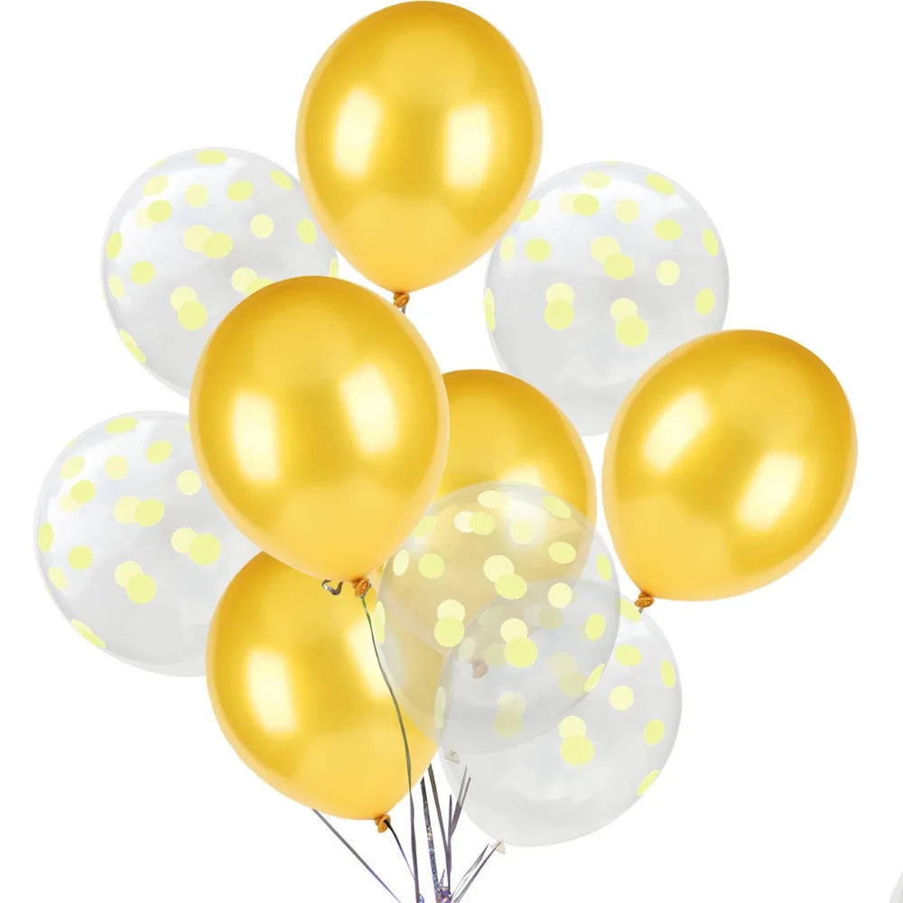 Yoeriwoo 10 шт. латексные воздушные шары в горошек, воздушный шар с днем рождения, воздушный шар для мальчиков и девочек, Балон, украшение для свадебной вечеринки, Babyshower