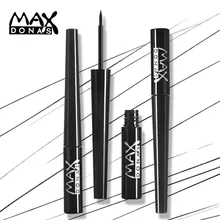 Maxdonas Новая Подводка для глаз, стойкая Водостойкая Подводка для глаз, Толстая черная быстросохнущая подводка для макияжа