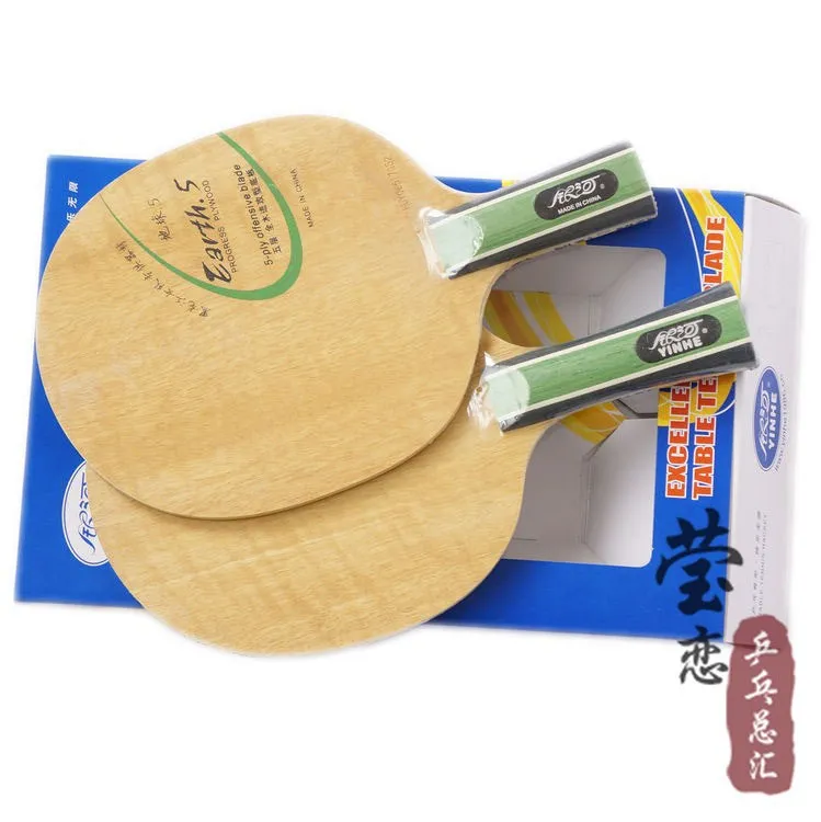 الأصلي غالاكسي yinhe الأرض e-5 الجدول تنس الطاولة بليد الأوسط والبعيدة هجوم سريع حلقة الجدول مضارب تنس المضرب