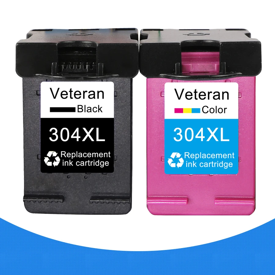 

Veteran 304XL Cartridge for hp 304 xl hp304xl Ink Cartridge for Deskjet 3720 3721 3723 3730 2620 2630 2632 5030 5020 5032 5010