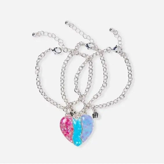 New-Arrive-Bff-Heart-Bracelet-Trio-Sweet-Enamel-Pink-blue-Magnetic-Broken-Heart-Charms-For-Girl.jpg_640x640