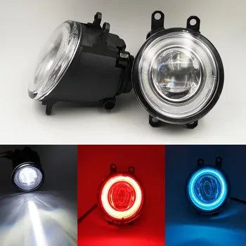 

CSCSNL 1Set/pair 12V Car LED Angel Eyes DRL Fog Light Lamp DRL Daytime Running Light For Toyota Alphard 2012-2017