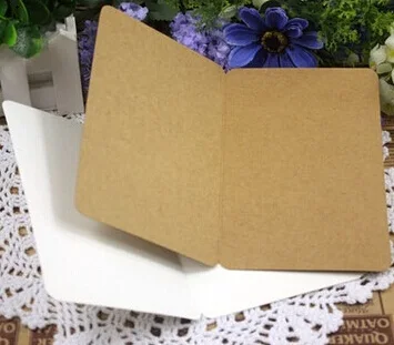 White Postcard Blank Matte Kraft Post Cards Size 10*14cm Cardstock Paper  Thick 300gsm - You Choose Quantity And Color - AliExpress