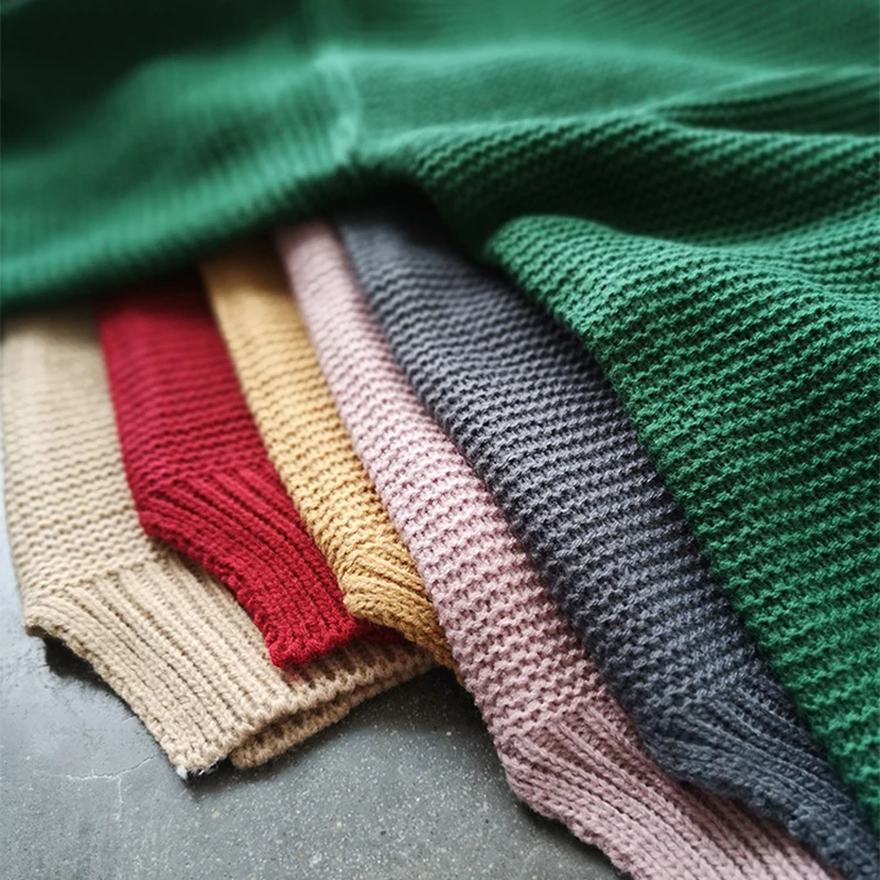 JAPPKBH Winter Women Sweater New Fashion Casual Korean Style Turtleneck Sweater Vintage Full Sleeve Jumper Knitted Sweater Femme