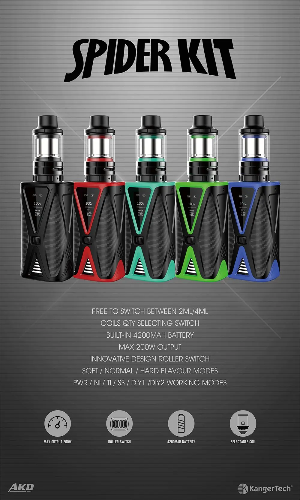 Kangertech Spider