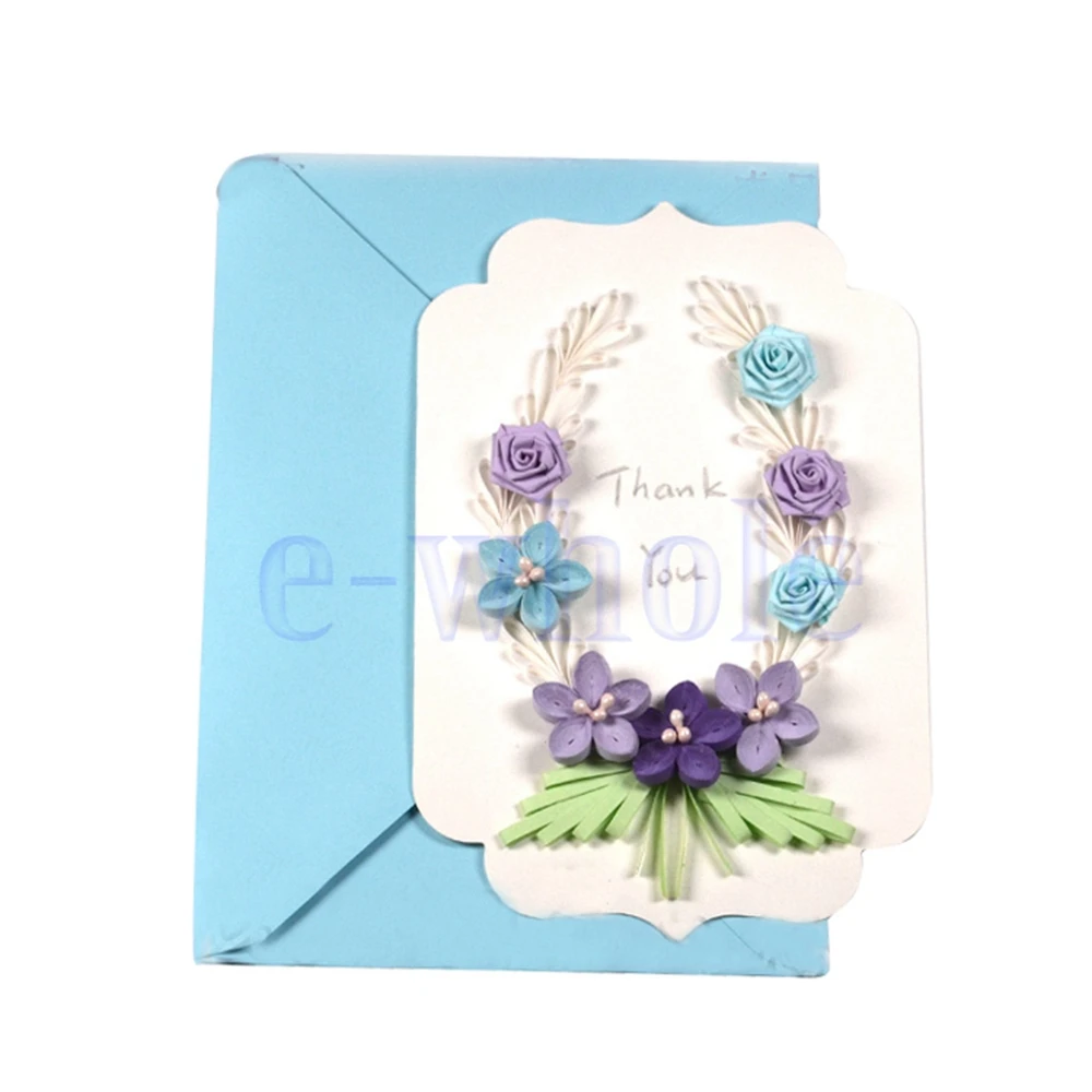 

Quilling Paper Carnations/Gift/Flower/Rose Greeting Cards Template Mould DIY