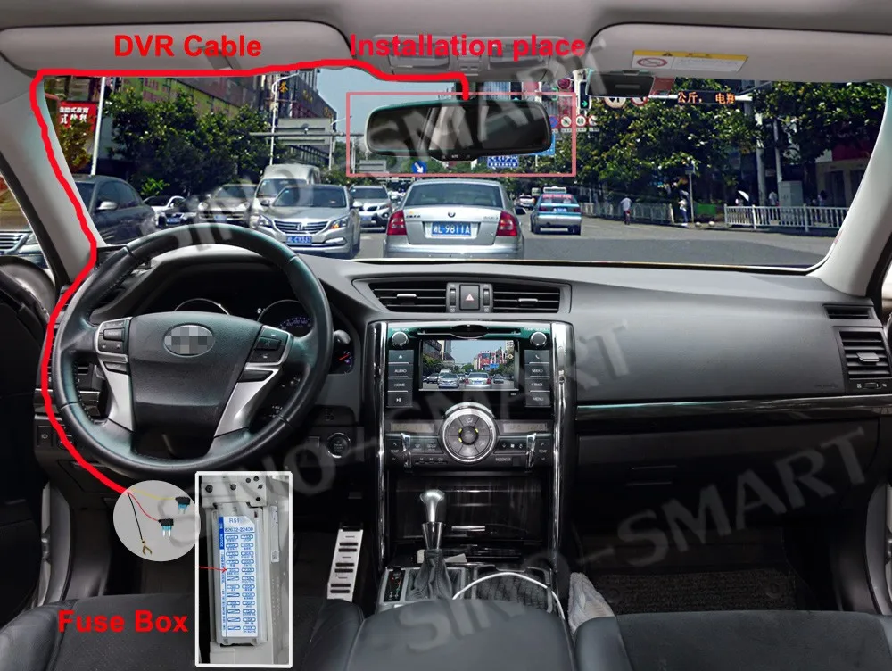 WIFI DVR installation