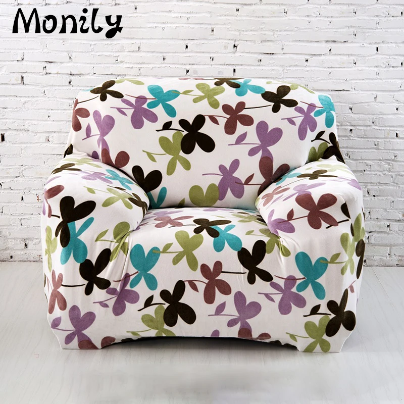 

Monily Four Clover Thick Plush Sofa-slipcovers Tight Wrap All-inclusive Slip-resistant Elastic Sofa Towel Sofa Cover Couch Cover