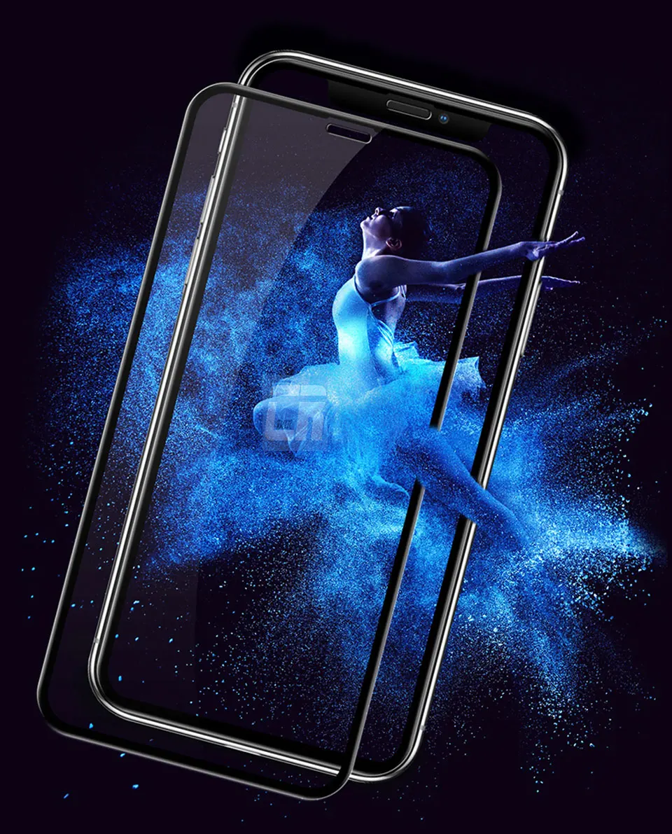 iPhone XS 10D Tempered Glass