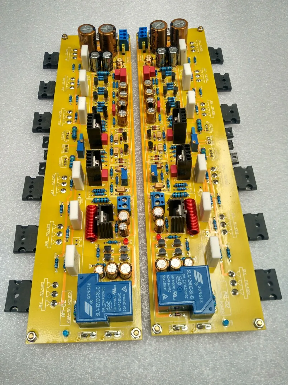 KRELL KSA50 схема усилителя 50 Вт 2SC5200/2SA1943+ 2SC2073/2SA940+ 2SC5171/2SA1930 трубка класса А чистый после класса Плата усилителя