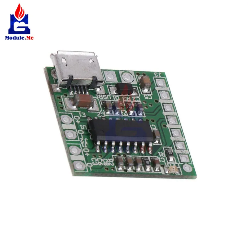 

diymore PAM8403 Mini Amplifier Module Class D 2x3W Micro USB Power Bluetooth Amplifier Board Module
