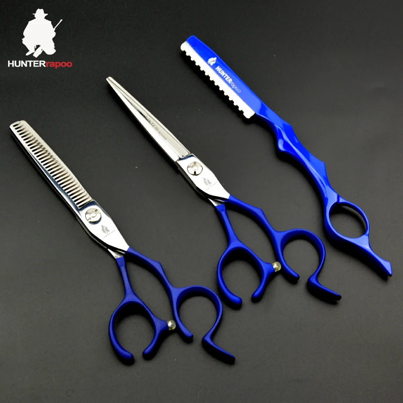 

30% Off HT9130 6 inch Japan stainless steel scissors set for hair grooming hair cutting scissors kit thinning shears